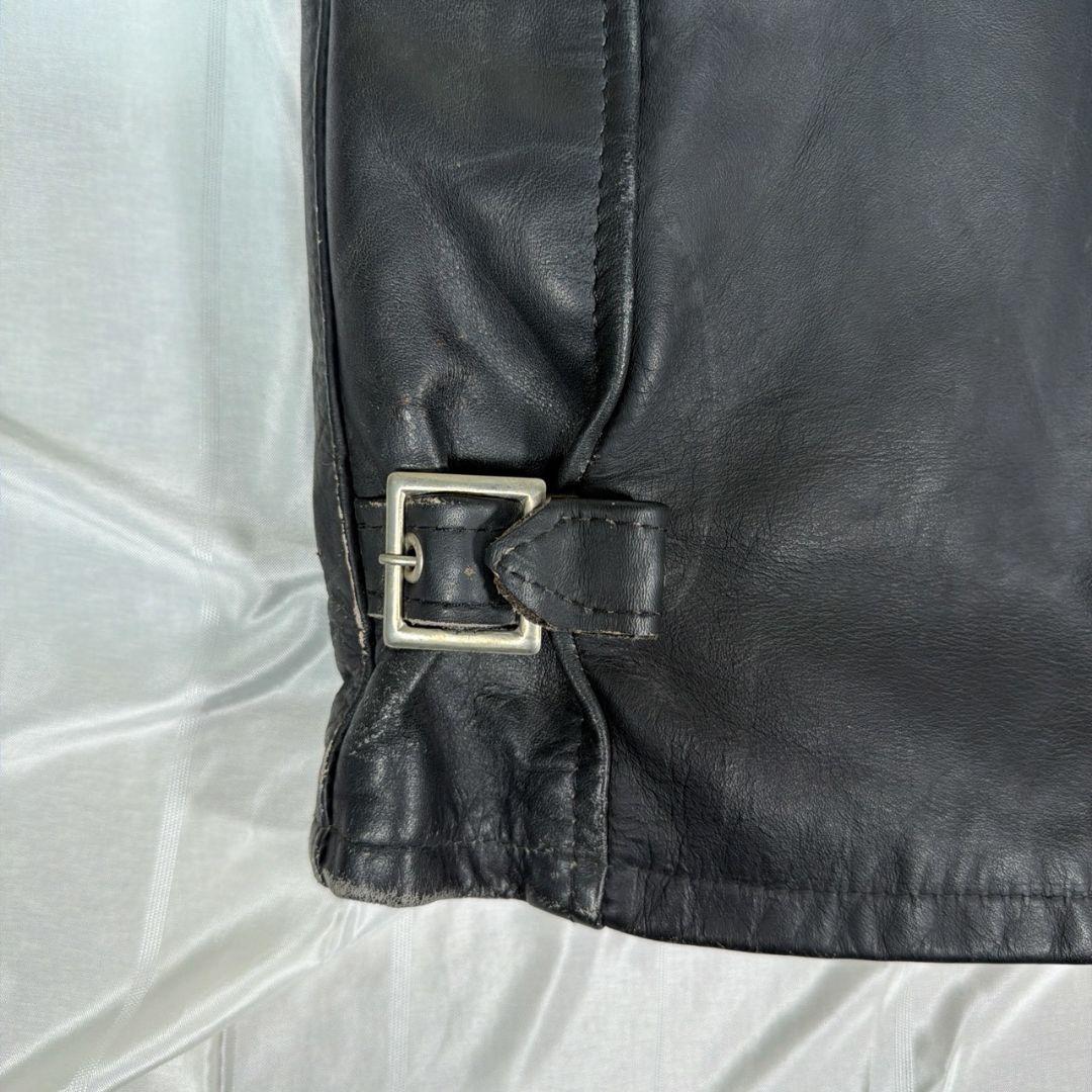 Schott ショット シングルライダースジャケット ボアライナー付き36