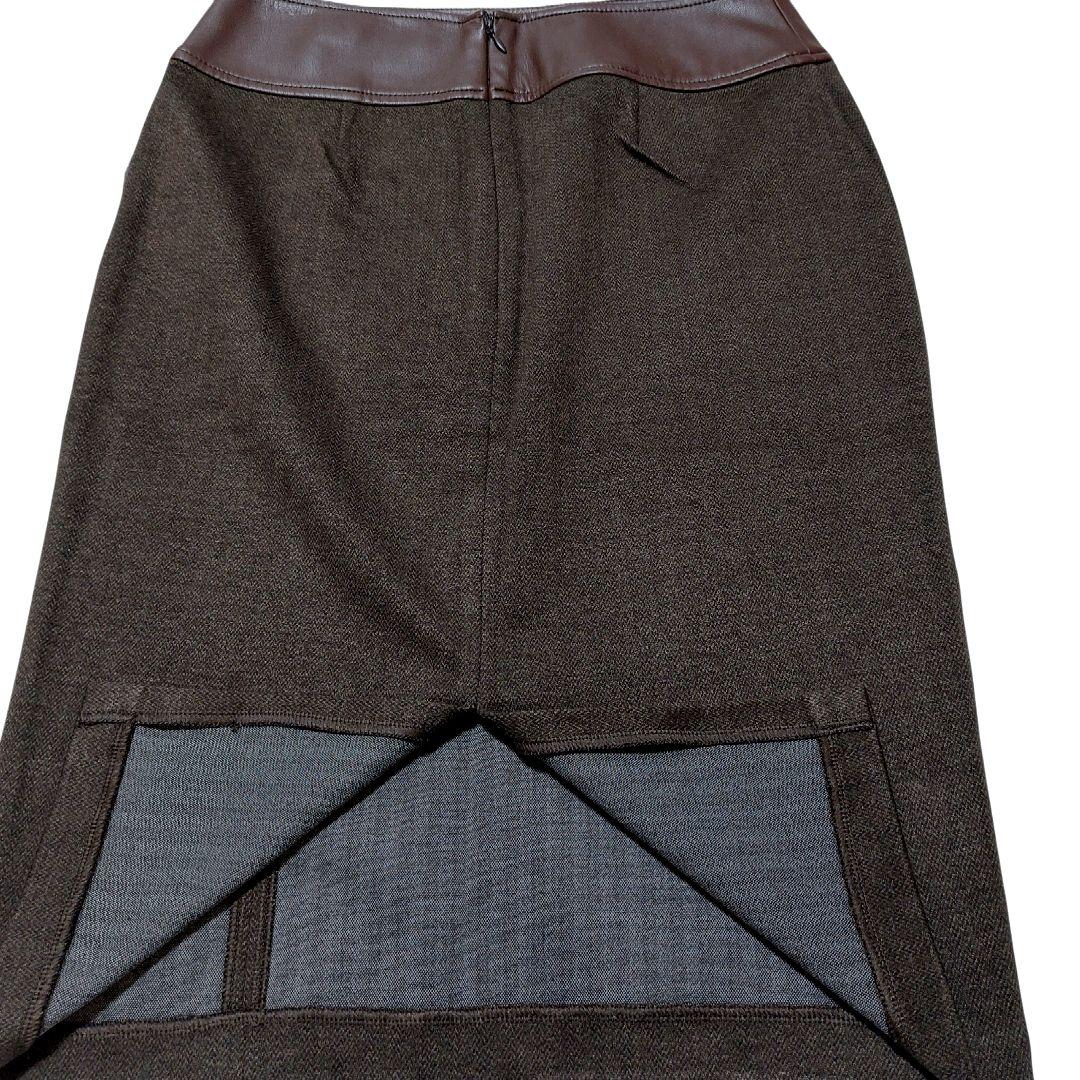 【新品タグ付き】ローレンラルフローレン　バックルトリムヘリンボーン　スカート