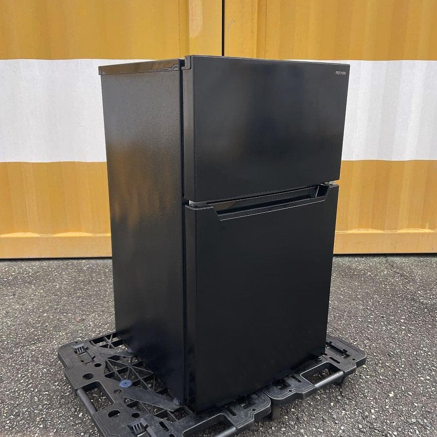 2023年製■ヤマダ電機 87L 冷蔵庫 ブラック YRZ-C09LK