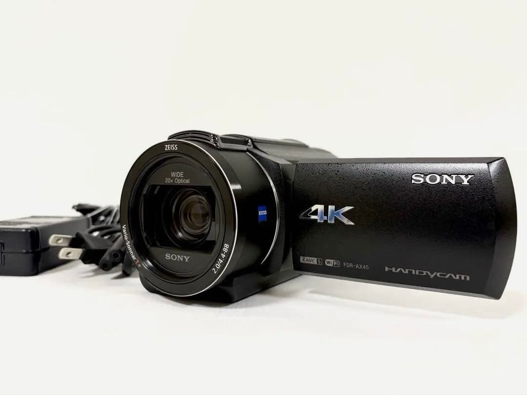 【美品】ソニー SONY FDR-AX45 4K ビデオカメラ HANDYCAM