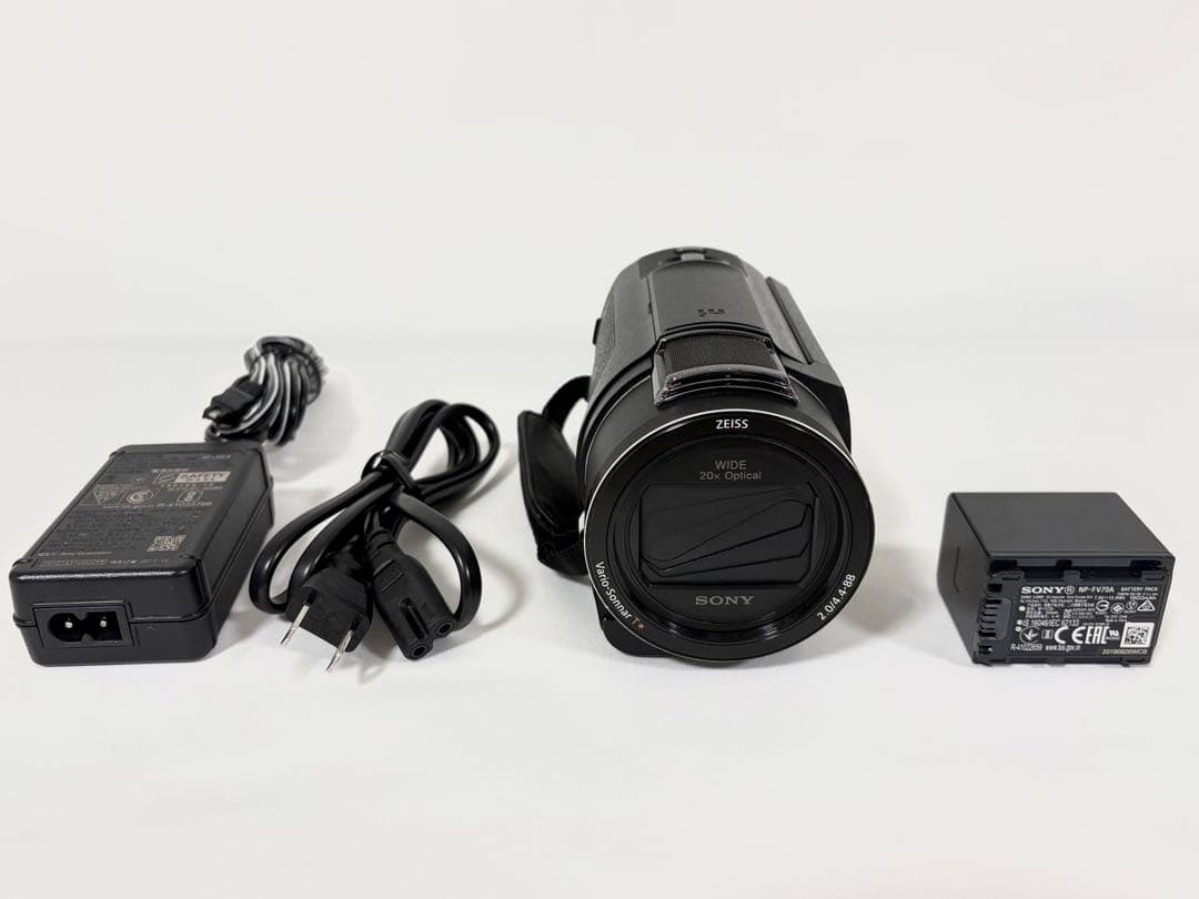 【美品】ソニー SONY FDR-AX45 4K ビデオカメラ HANDYCAM