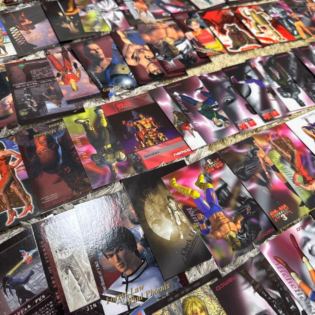 ナムコオフィシャルコレクションカード 鉄拳　150枚以まとめ売り【5361