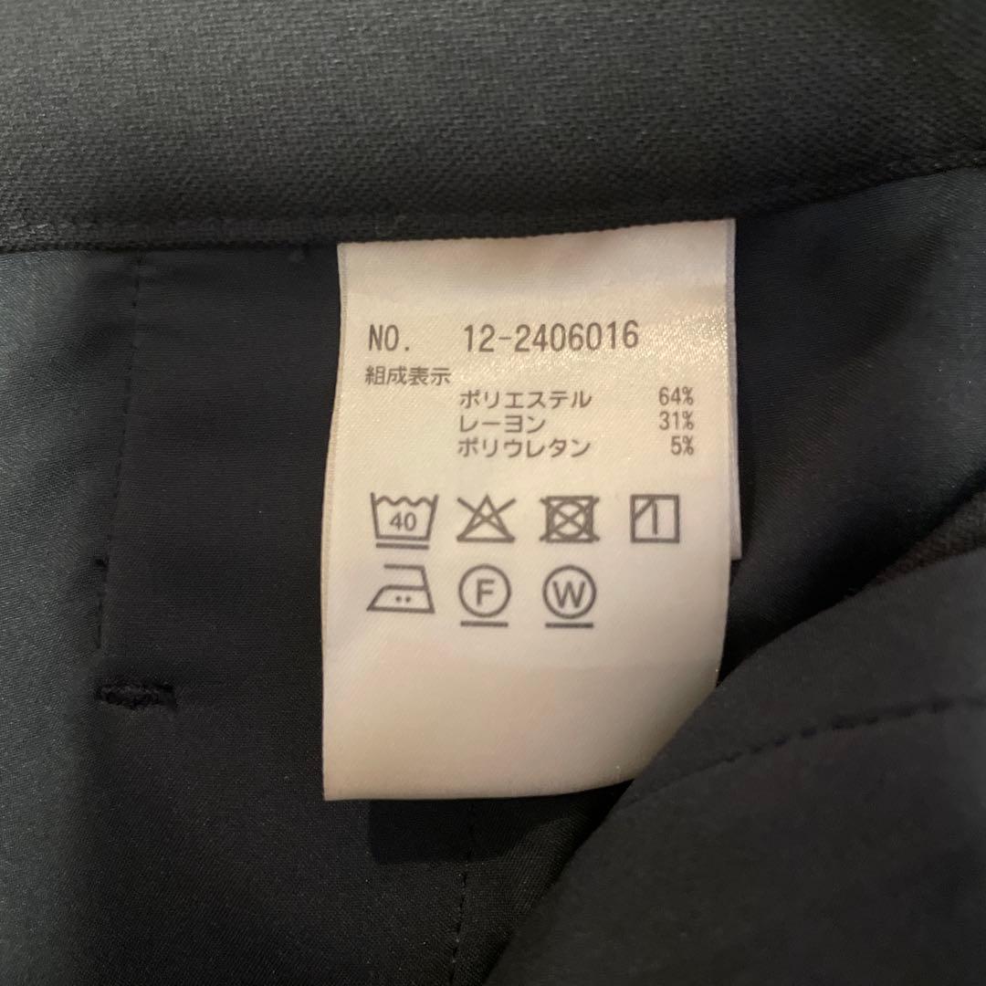 【美品】PLST ネイビー ダブルボタン テーラードジャケット　セットアップ