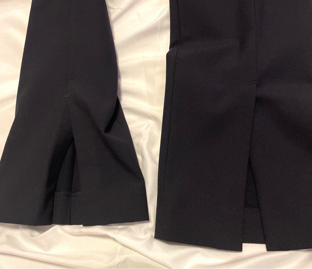 【美品】PLST ネイビー ダブルボタン テーラードジャケット　セットアップ