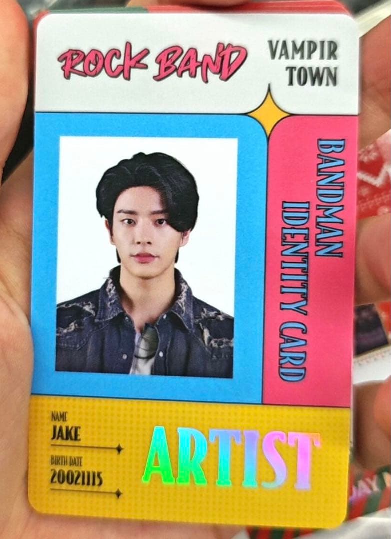 ENHYPEN WORLD ジェイク ポップアップ SP PVC トレカB