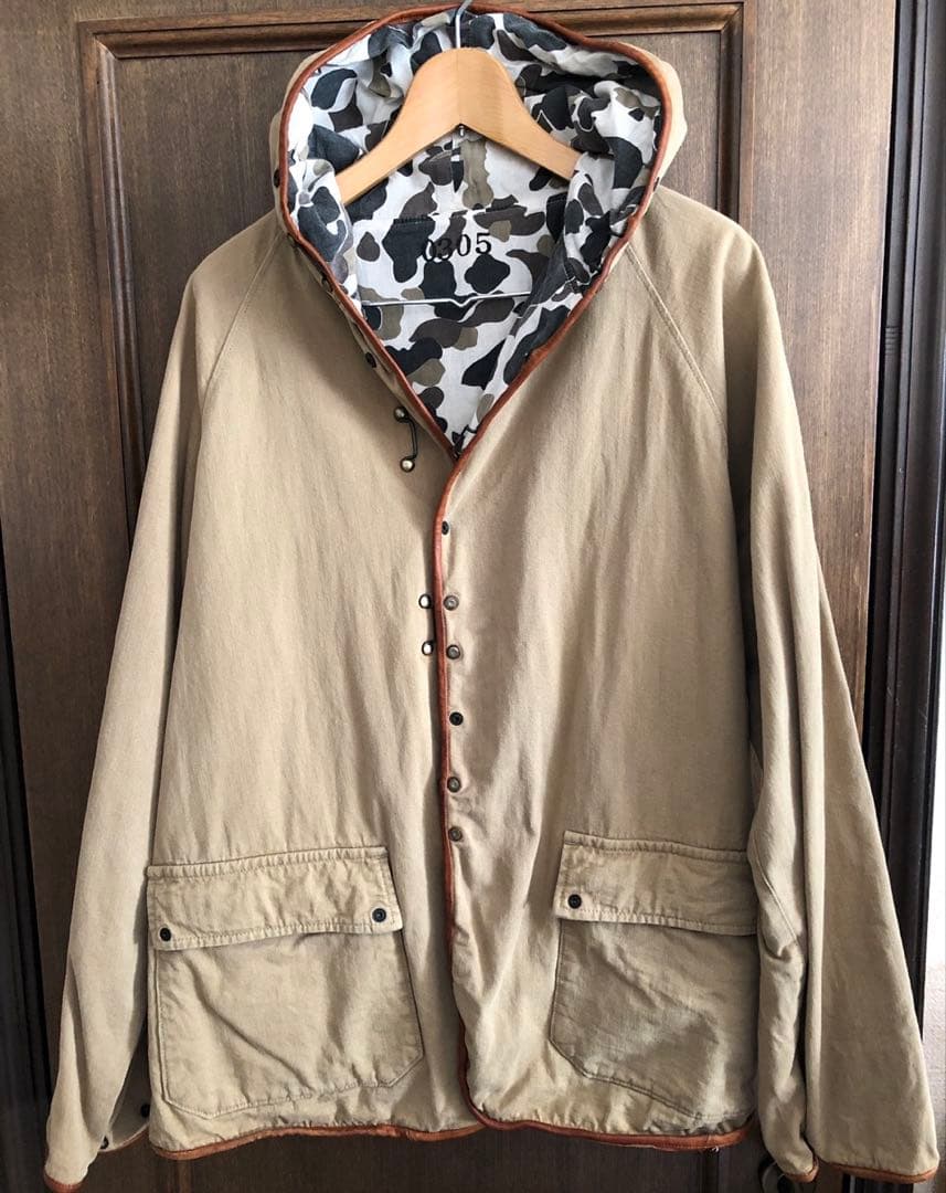 KAPITAL リバーシブル　マウンテンパーカー