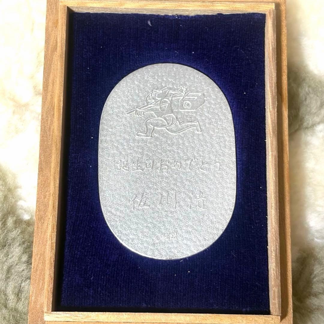 記念 純銀小判 木箱付 約20g