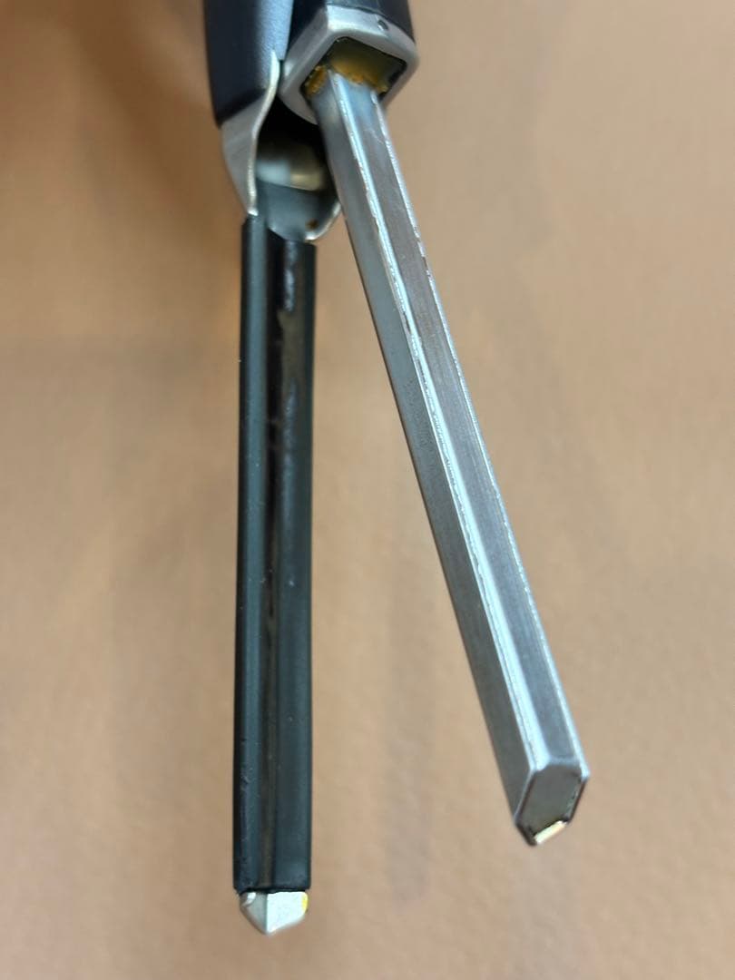 超美品　LENZ F-6Gレンツアイロン 5角6㎜アイロン