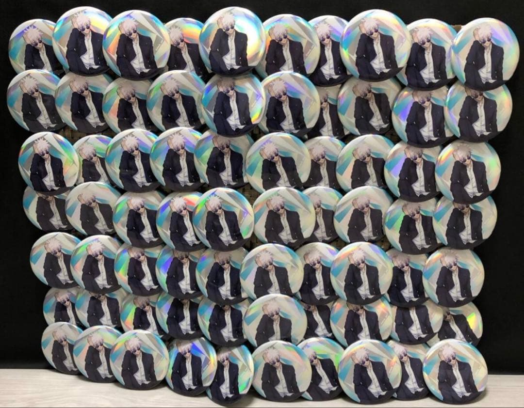 呪術廻戦　五条悟　缶バッジ　ロフト　PLAZA オーロラ　70点セット