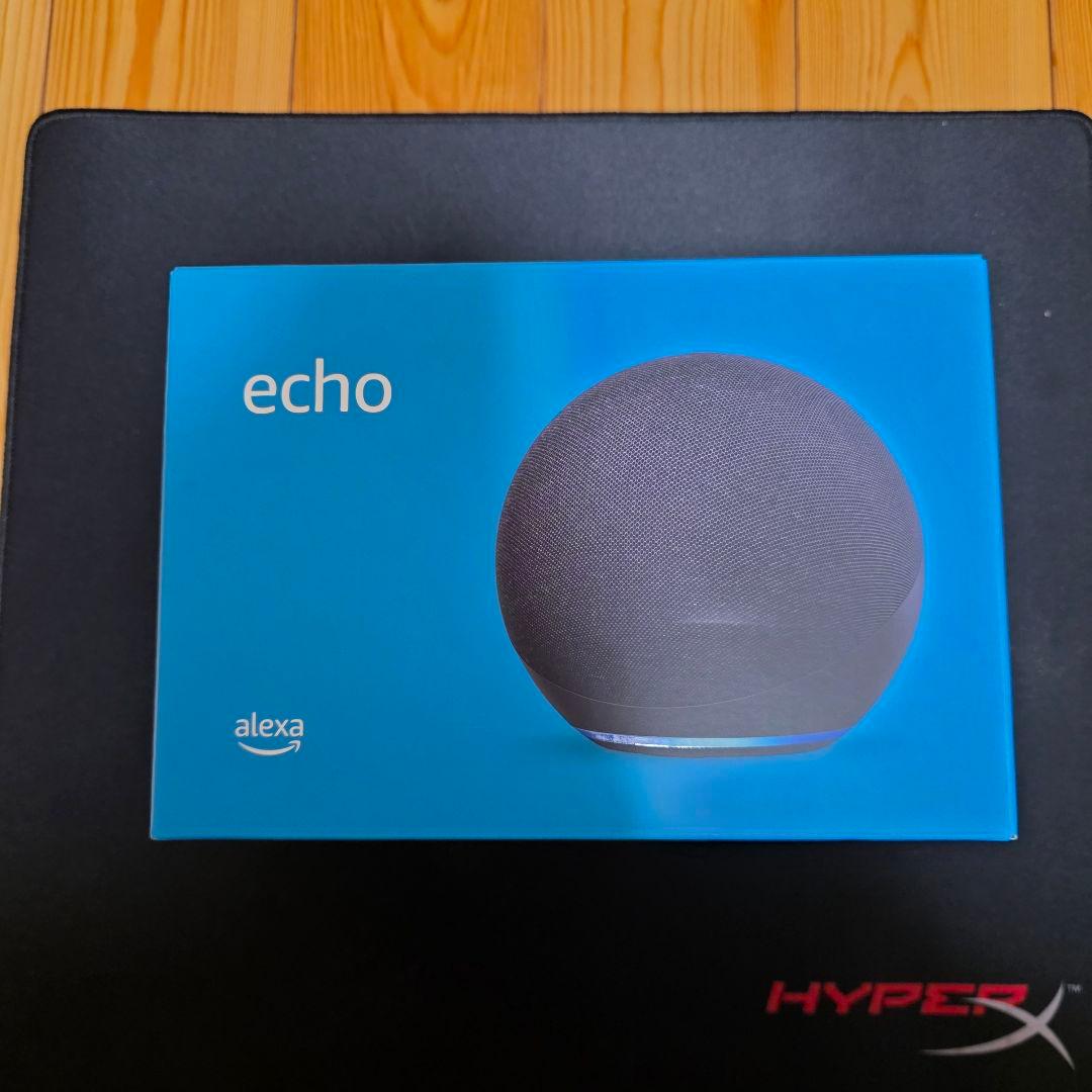 【新品・未使用】Amazon Echo 第4世代 プレミアムサウンド ホームハブ
