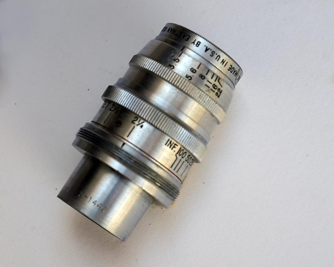 027 Kodak Anastigmat 50mm f3.5コダック・シネレンズ