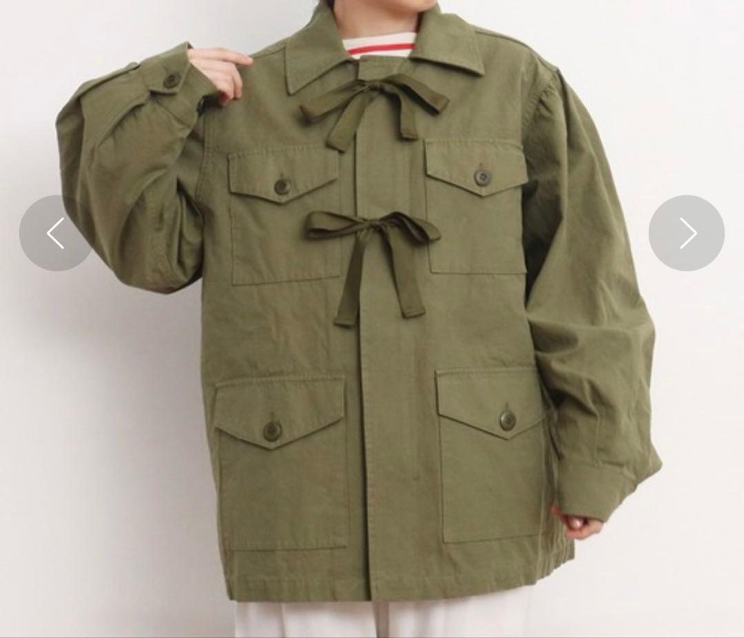 CHILD WOMAN ライナー付きミリタリージャケット　最終値下げ