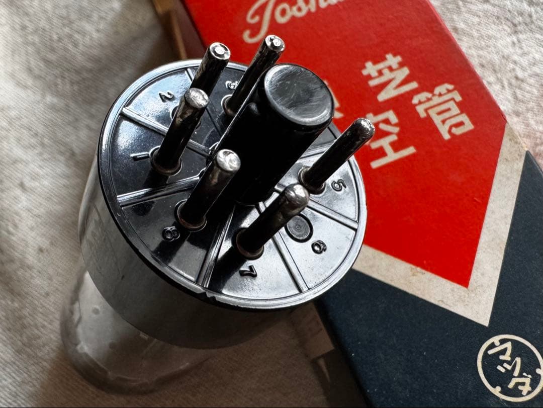 真空管 東芝 6GA4 2本セット