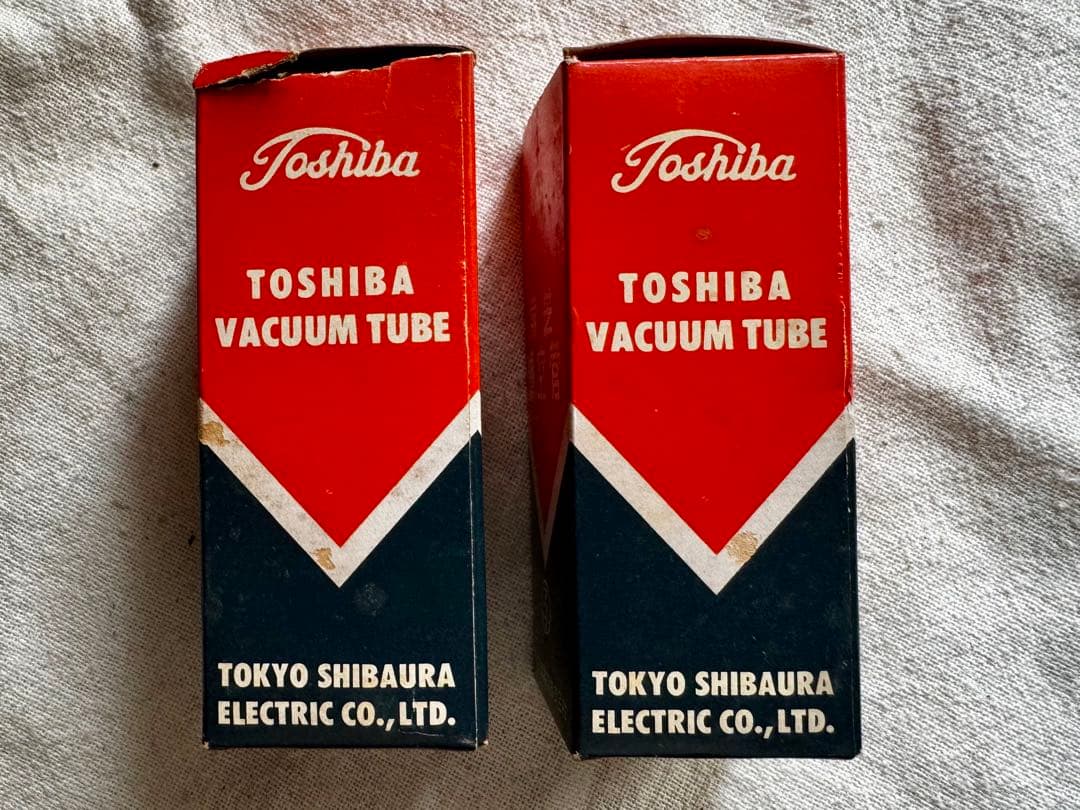 真空管 東芝 6GA4 2本セット