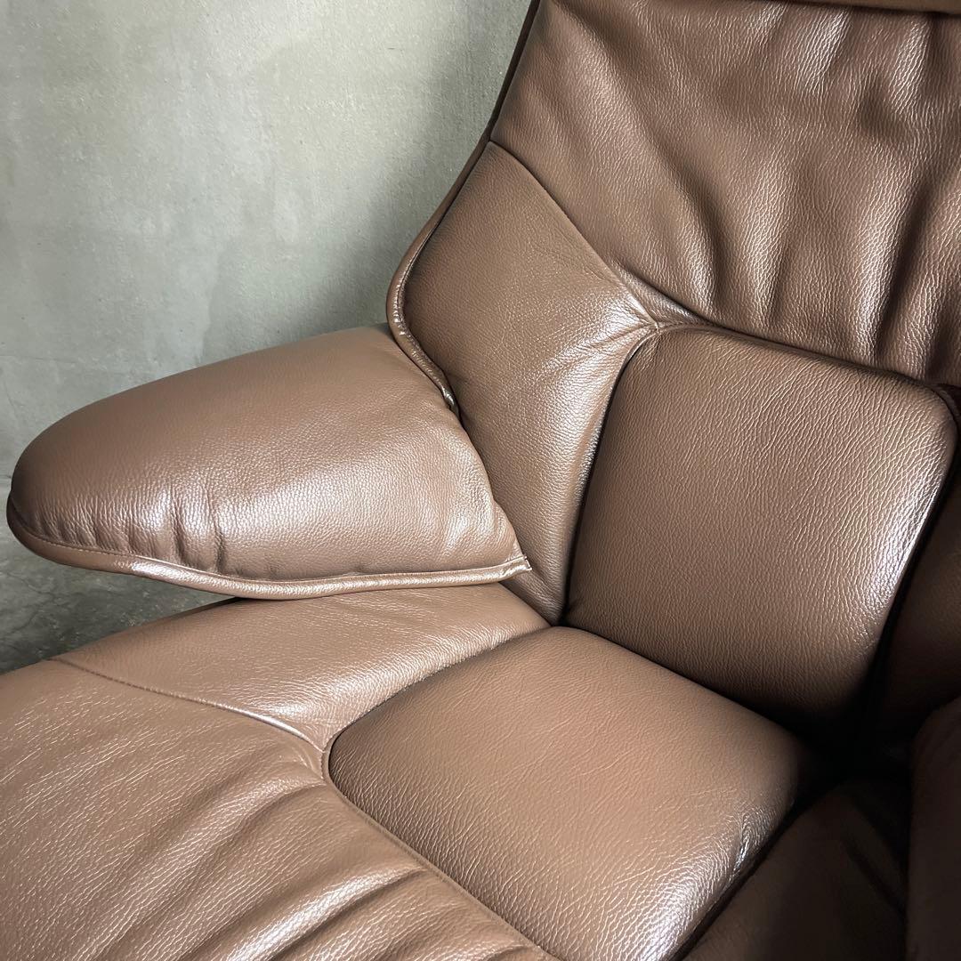 極美品　karimoku カリモク 回転リクライニングソファ