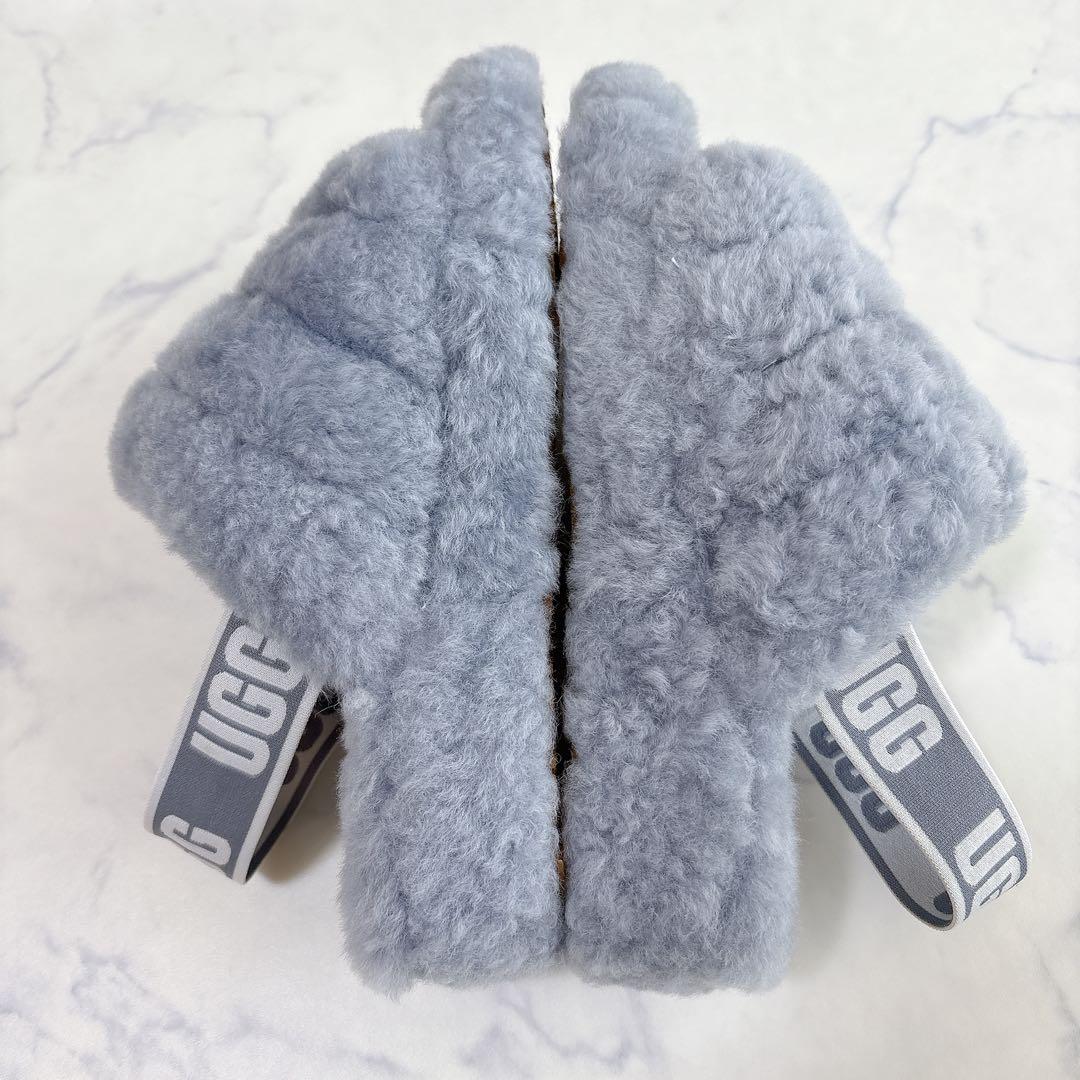 アグ UGG W FLUFF YEAH SLIDE 6 ファー サンダル 36
