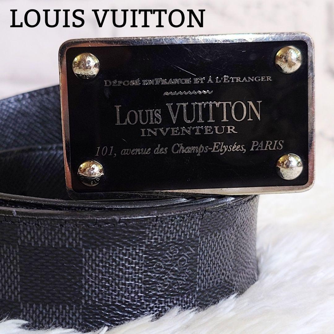 ルイヴィトン ダミエ サンチュール アンヴァントゥール リバーシブル M9632