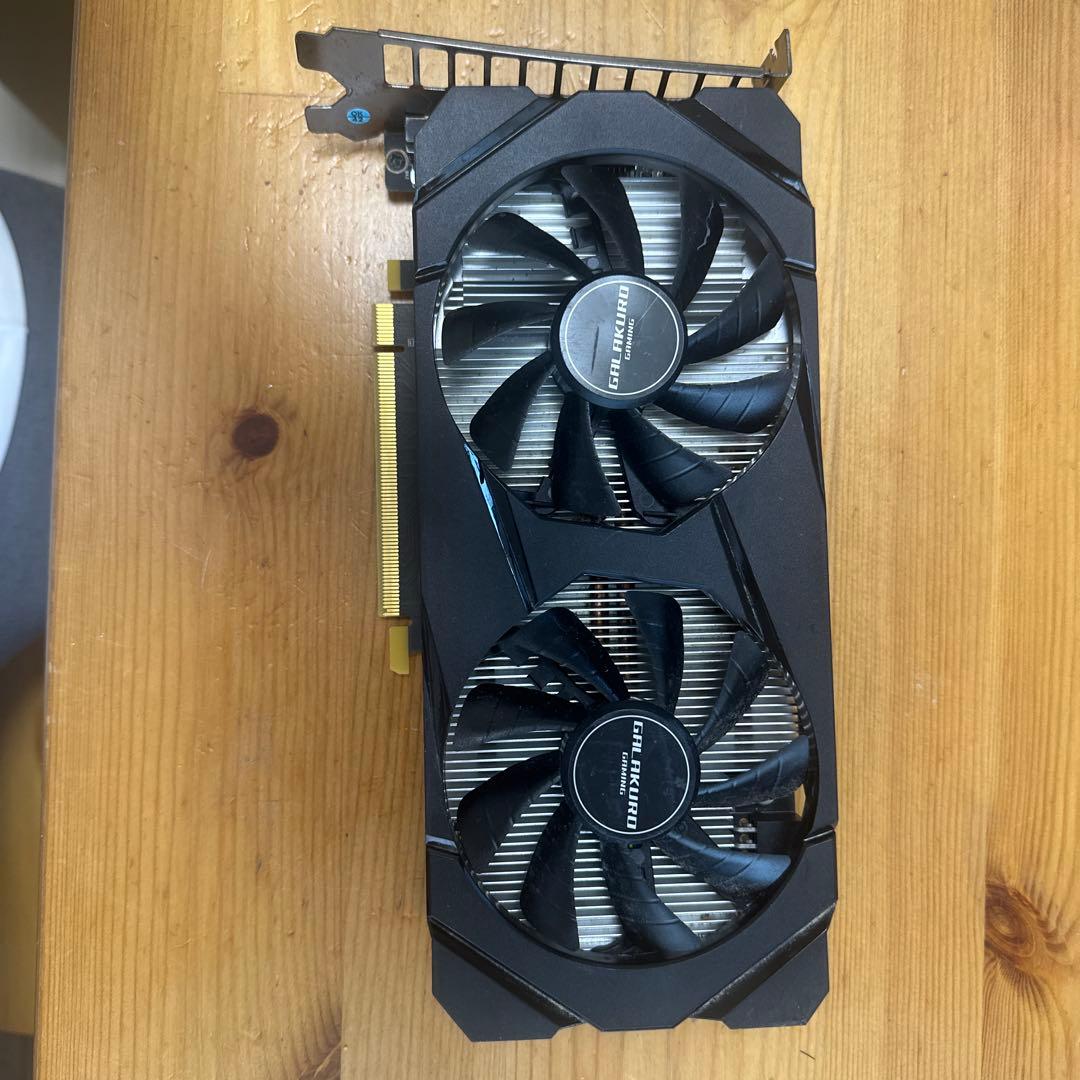 デュアルファン グラフィックボード　galakuro RTX2060 6G動作品