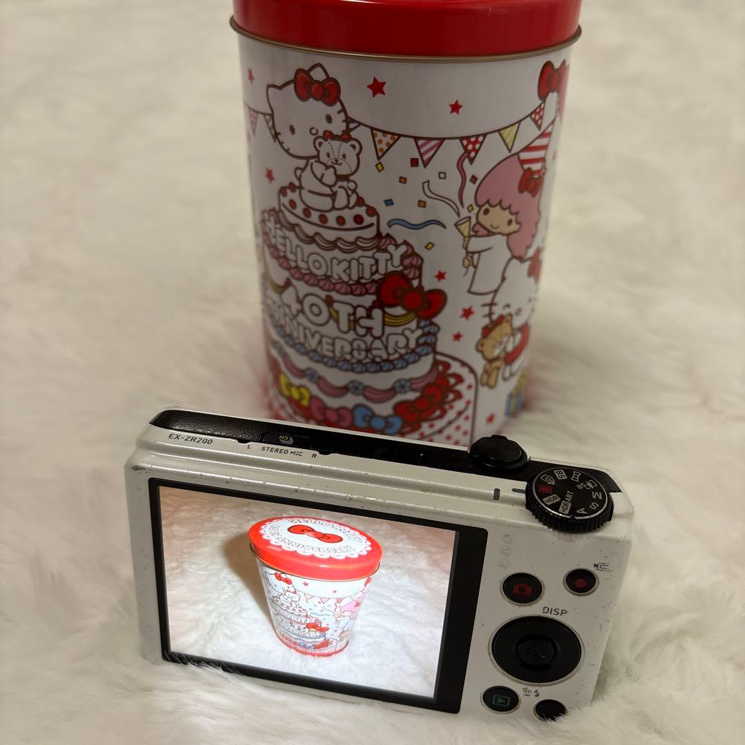 【動作確認済み】CASIO EX-ZR200 デジカメ