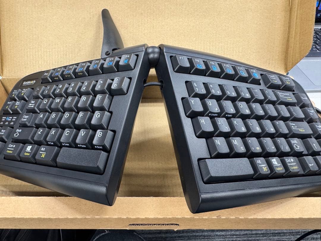 キーボード Goldtouch V2 std Blk PC/MAC (GTU-0088)