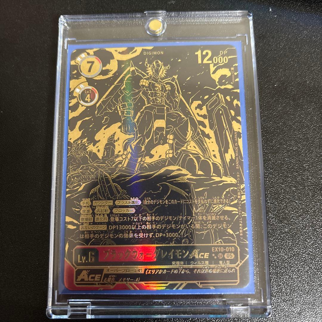 EX10-010 ブラックウォーグレイモン　希少　ローダー付