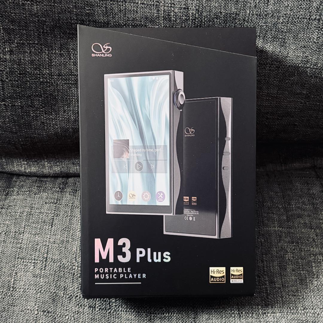 Shanling M3 Plus ブラック+PUレザーケースセット -シャンリン