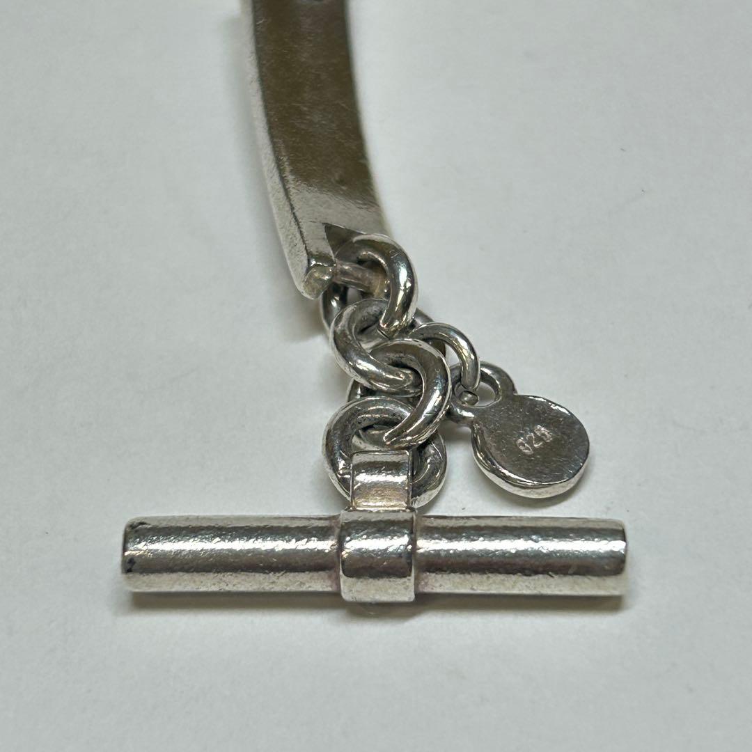 AQUASILVER Tバーブレスレット　アラベスク　etc223