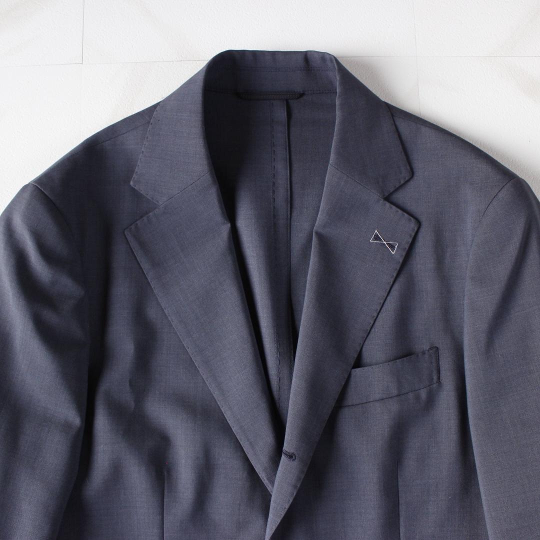 【未使用品】SHIPS テーラードジャケット L トラベルスーツ グレー