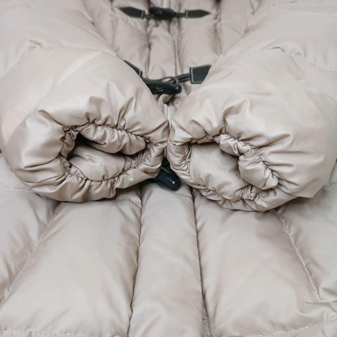 美品✨23区 ダッフルダウンコート 大きめサイズ 42 ベージュ Ａライン