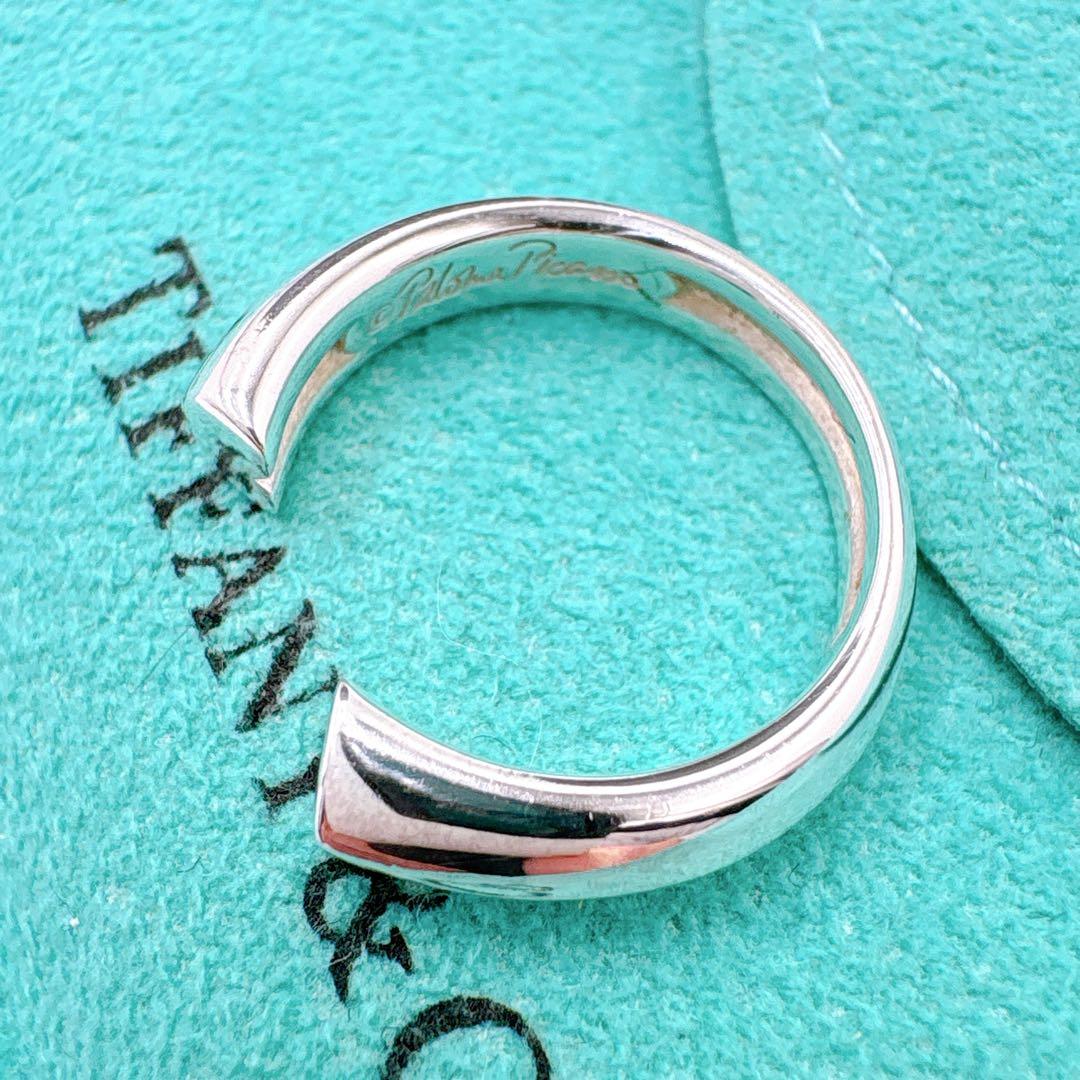 極美品 オールドティファニー テンダネスハート リング 8.5号 シルバー925