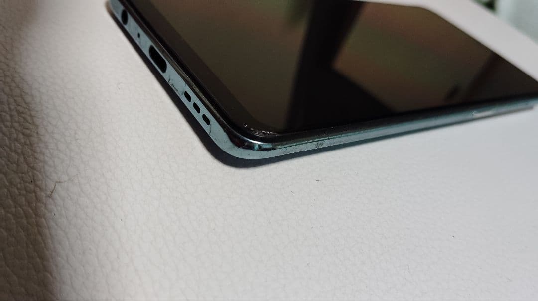 オッポリノ3a　スマートフォン本体　ブルー&ホワイト