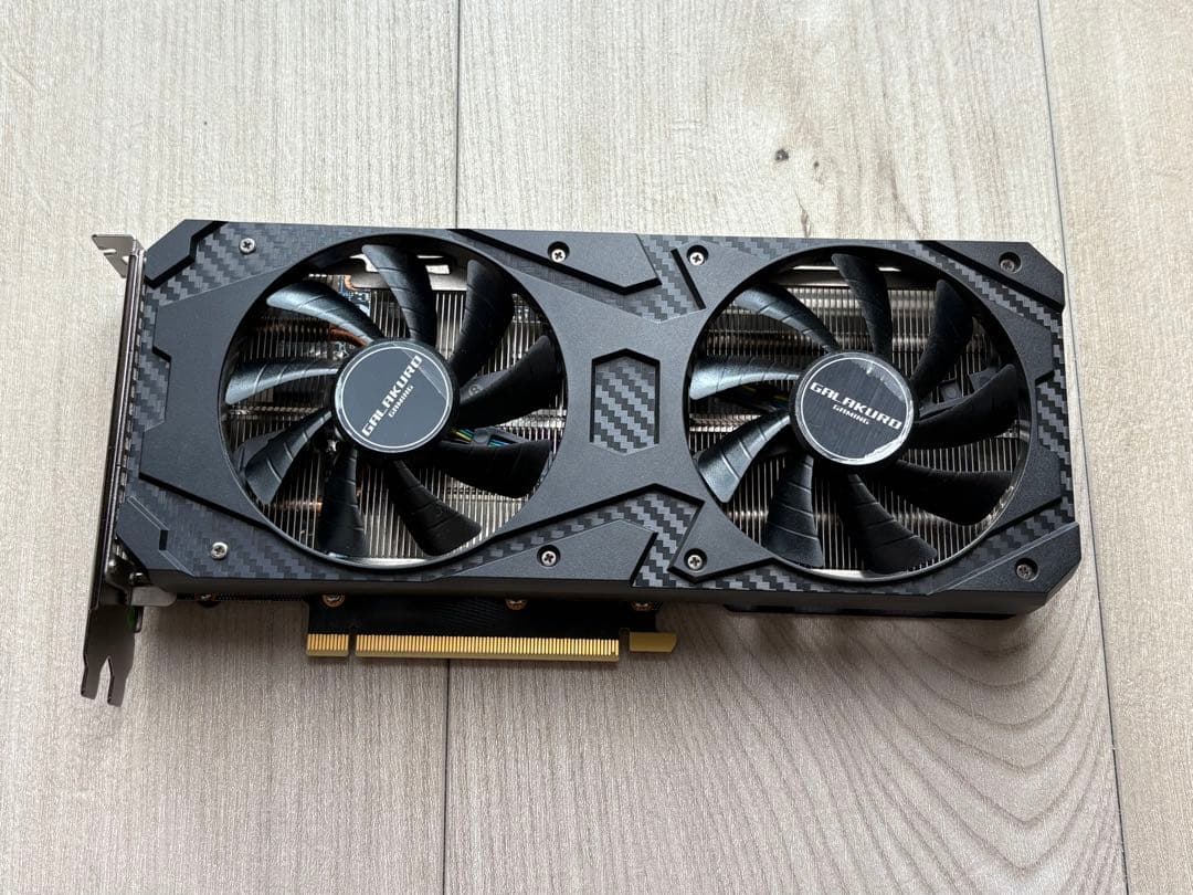 グラフィックボード・グラボ・ビデオカード GeForce RTX3060 12GB GALAKURO