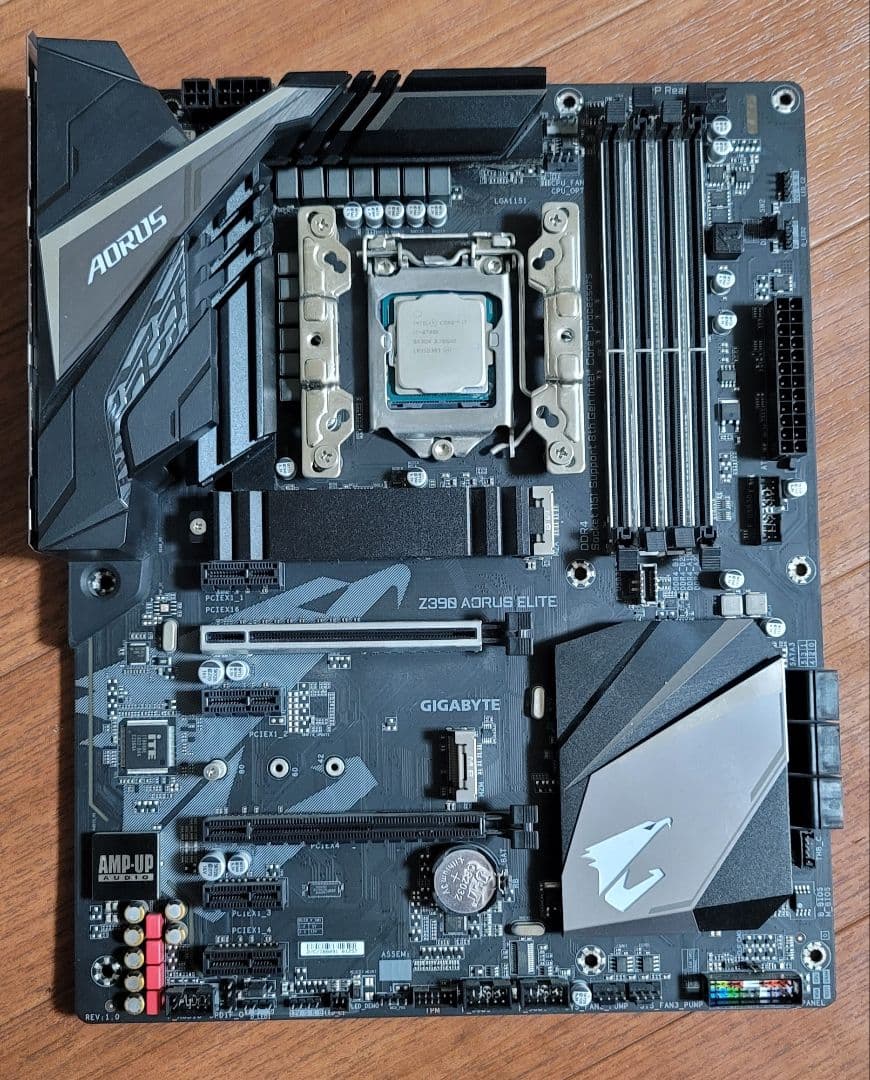 【中古】 Z390 AORUS ELITE Core i7 8700K おまけ付