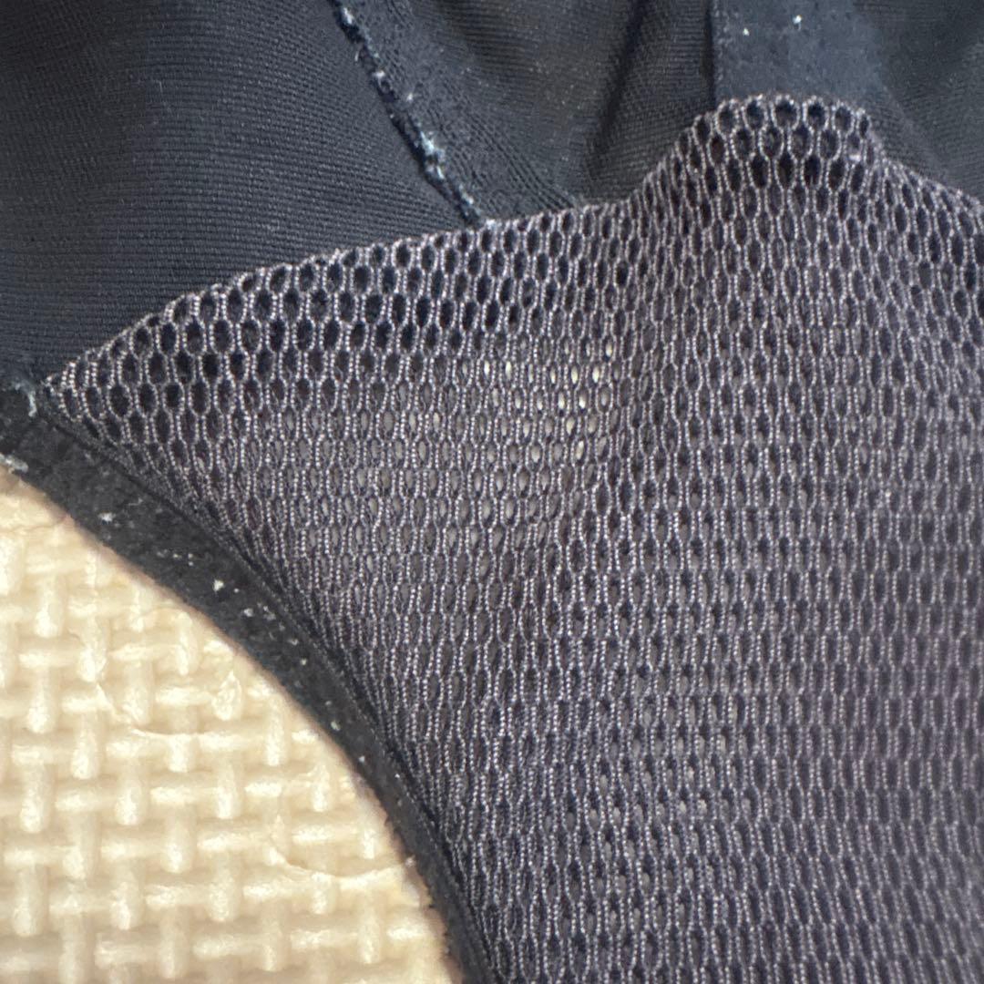 グラントイーワンズ　ララドール　袖なしボディスーツ　ブラック×ホワイト　75M