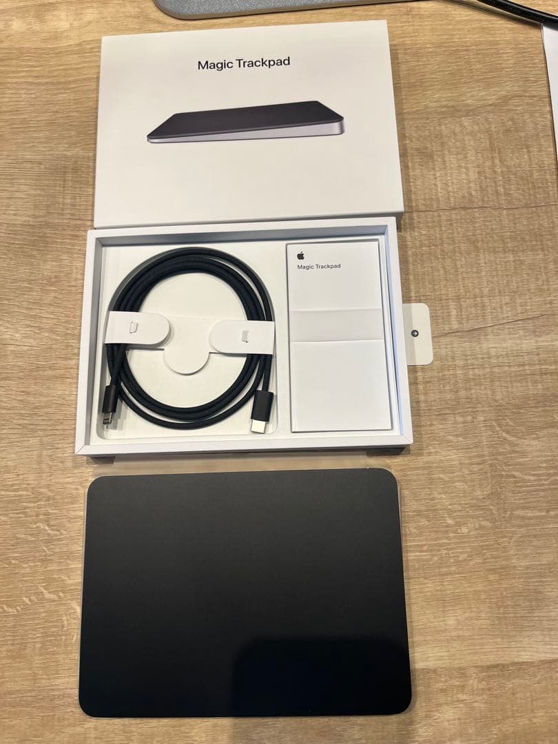 Apple Magic Trackpad3ブラックlightningポート