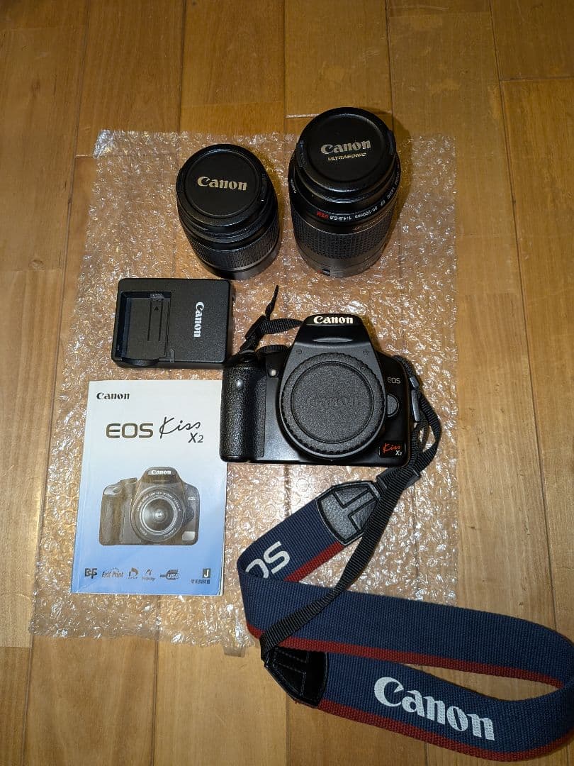 Canon EOS Kiss X2 レンズ2本セット