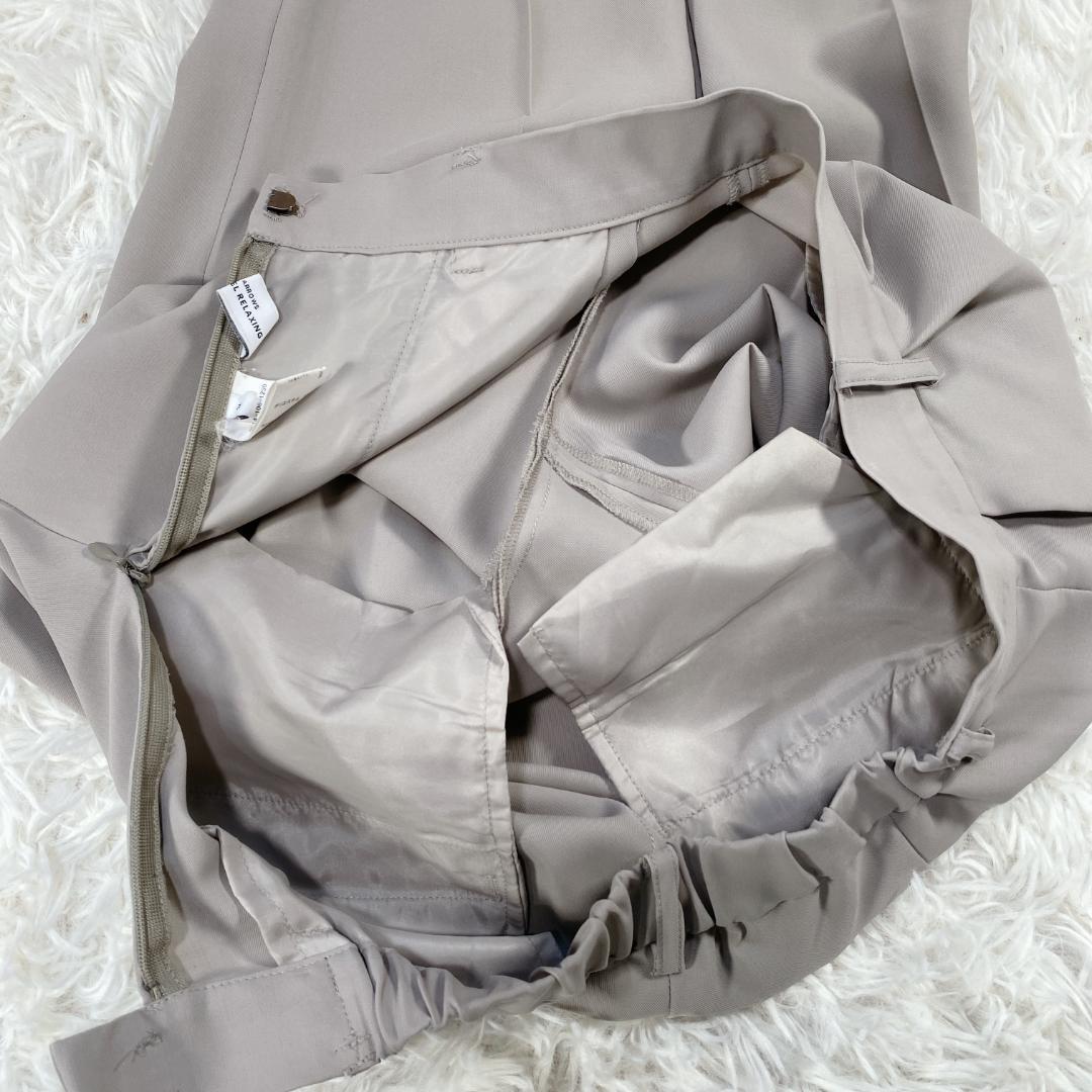 グリーンレーベルリラクシング ノーカラー スーツ レディース