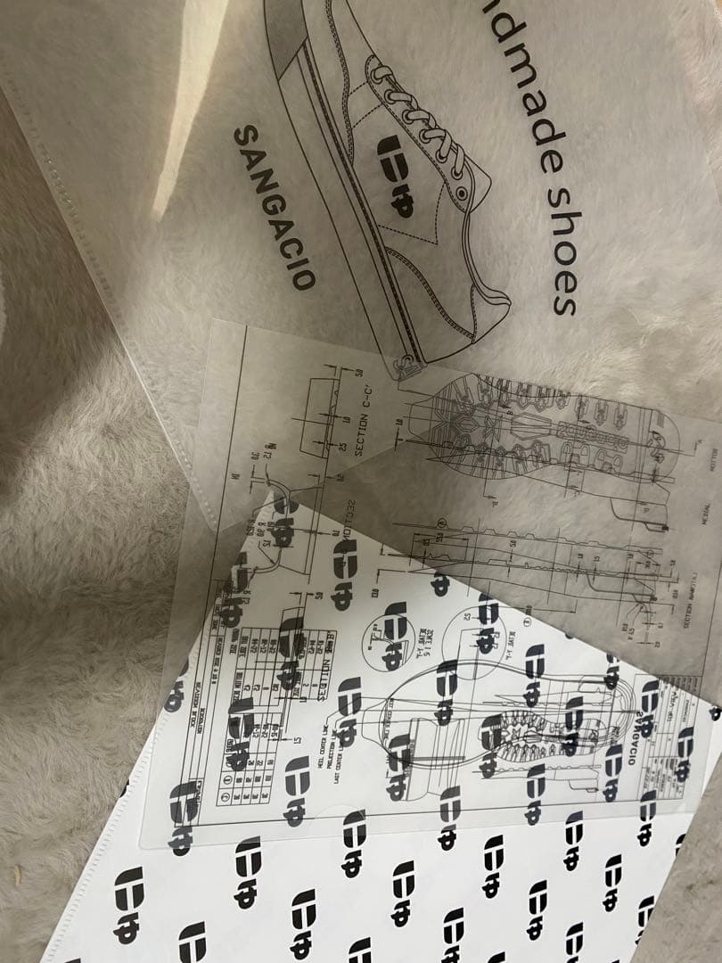 Sangacio スニーカー にゅ26.5cm クリアファイル　マグカップ　3点