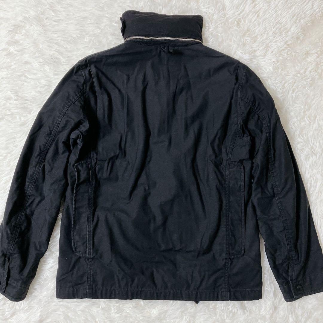 エンジニアードガーメンツ ハンティングジャケット 黒 USA製 フード S