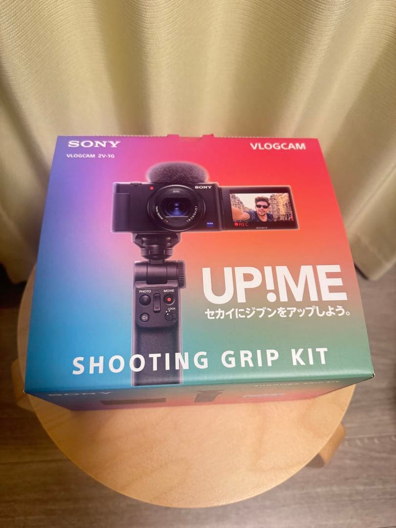 【新品】SONY VLOGCAM ZV-1G SHOOTING GRIP KIT