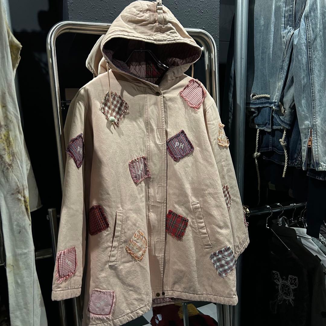 Pinkhouse ピンクハウス　激かわ　モッズコート　フード　ピンク