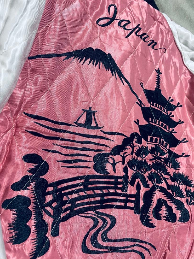 美品 テーラー東洋 ２面用 別珍 虎 龍 日本限定 スカジャン Unisex