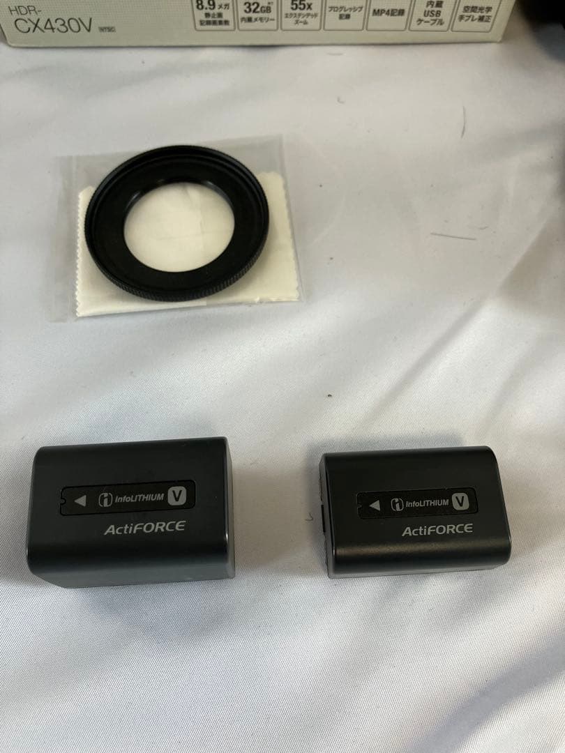 【動作確認済】SONY HDR-CX430V ビデオカメラ