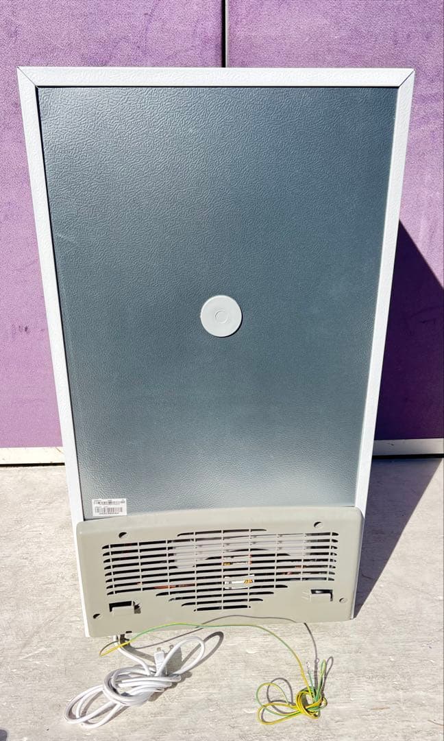 SAMKYO 2ドア冷蔵庫 ホワイト 型番：GU90 容量：95L 2021年