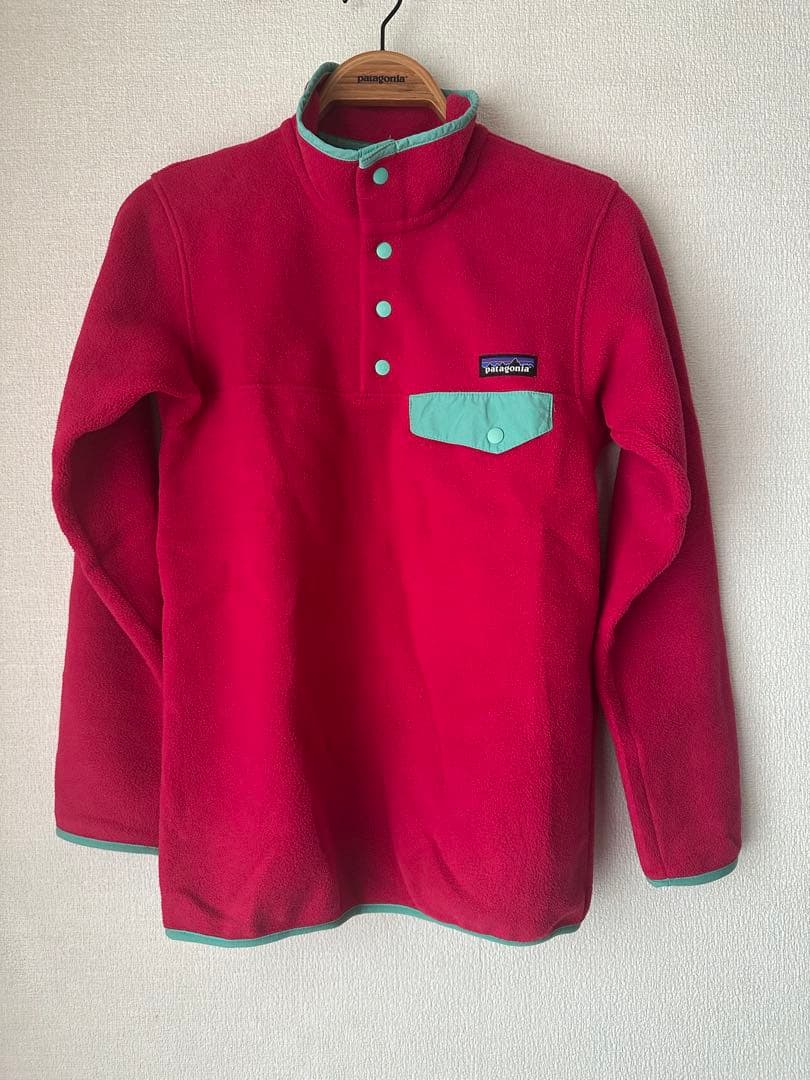 patagonia Synchilla スナップT XS ピンク