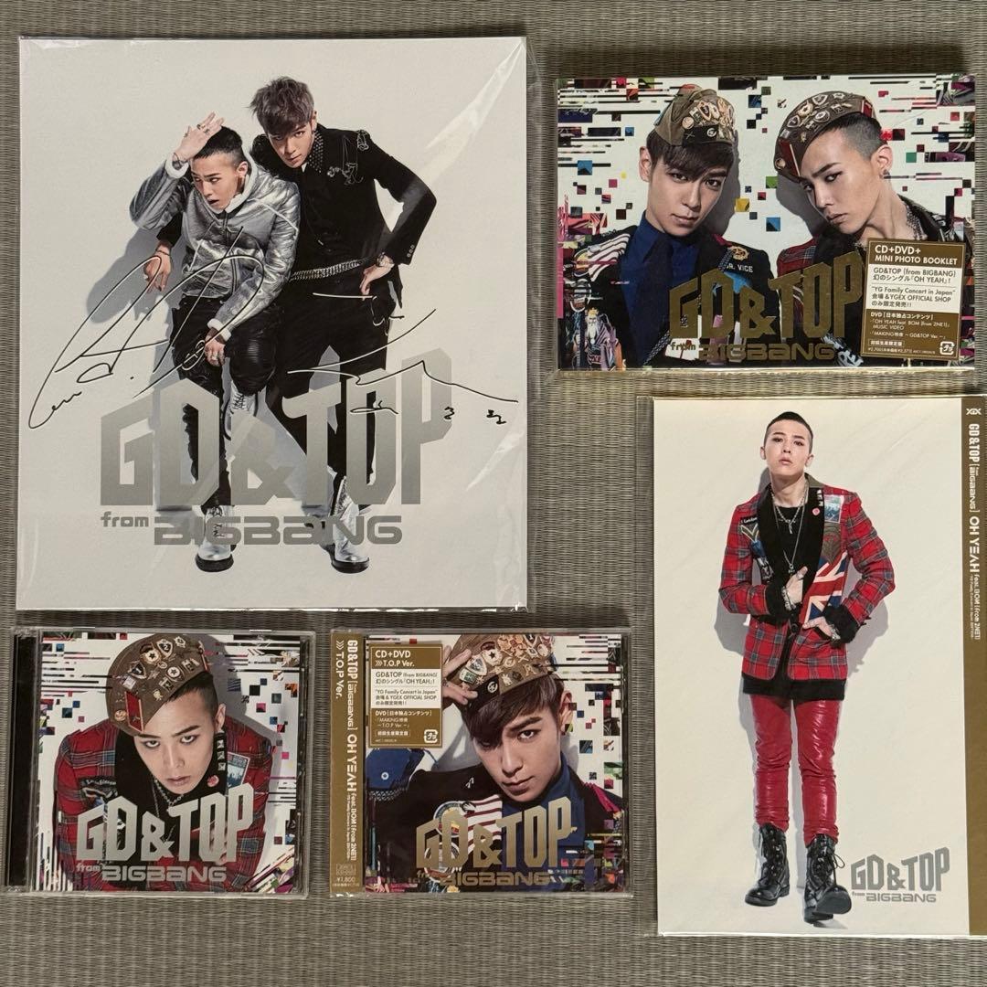 【CD+DVD+ミニフォトブックレット+特典 】GO & TOP BIGBANG