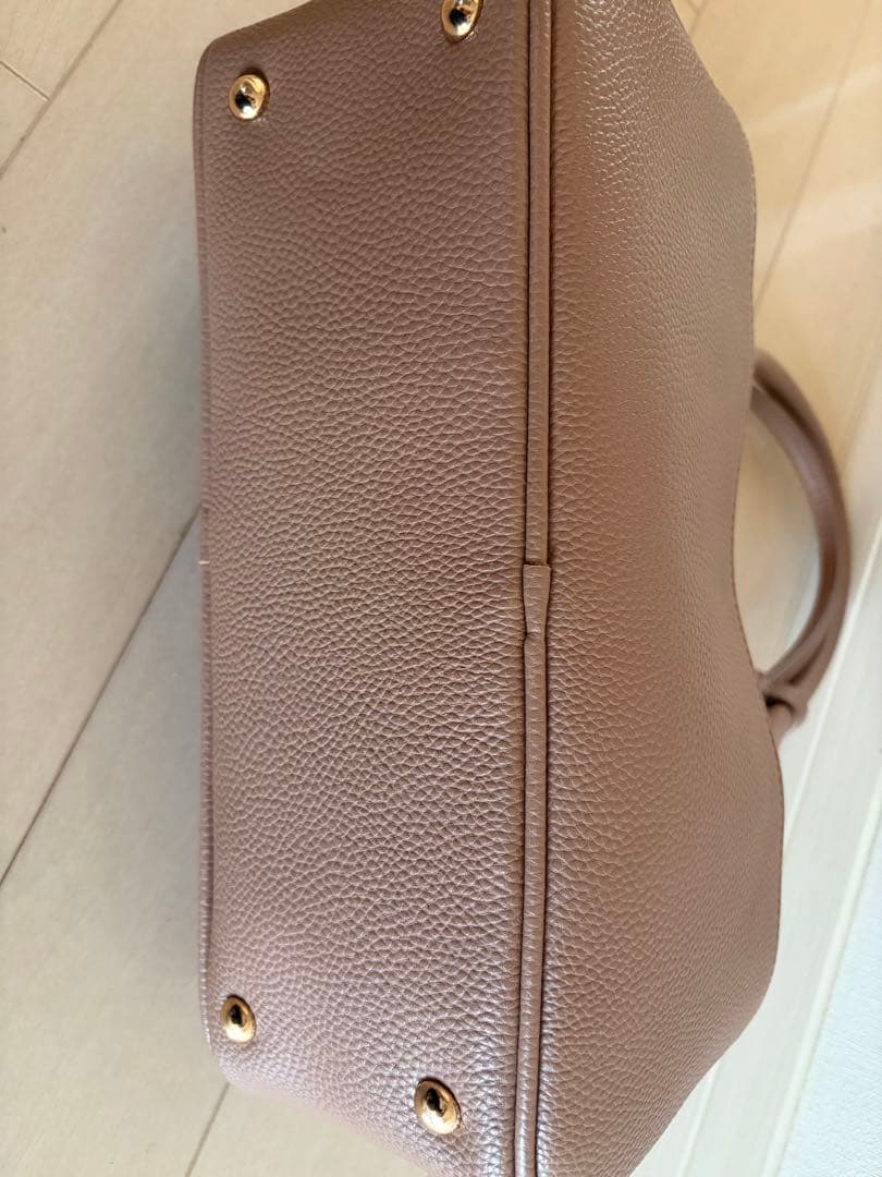 LOUNIEスクエアボストンバッグ