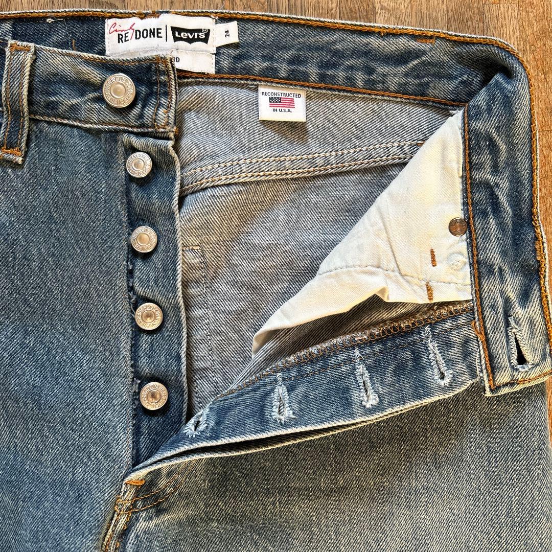 RE/DONE × Levi’s THE CRAWFORD デニム24 USA製