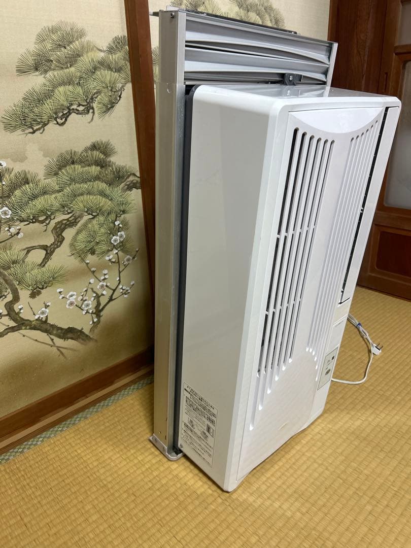 コイズミ 窓用エアコン ホワイト 冷房機能付き KAW-1692/W