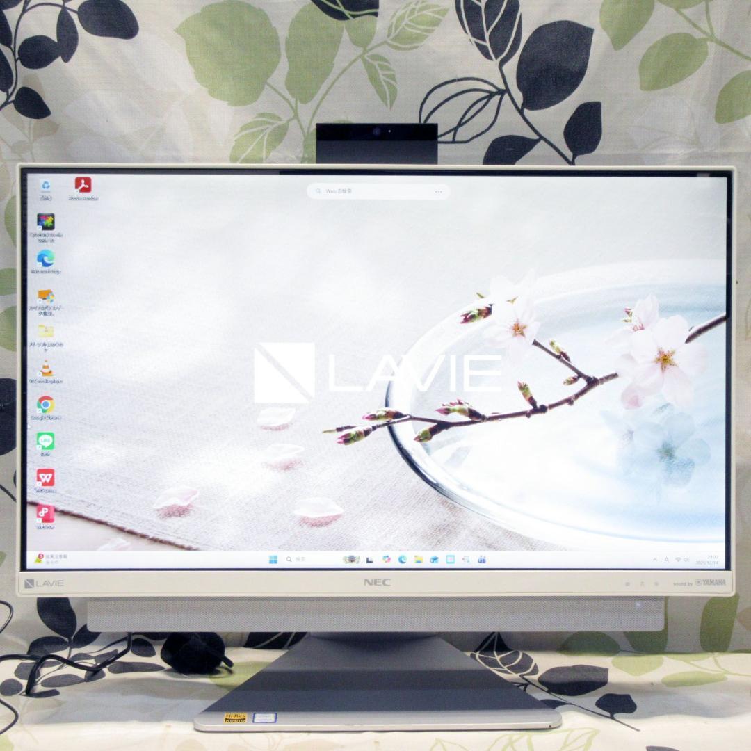 Win11公式対応Corei5/メ8G/新品SSD/BD/カメラ/無線/ヤマハ